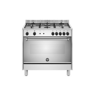 Bertazzoni La Germania Americana Amn965lexv/24 Cucina Elettrico Gas Acciaio Inox