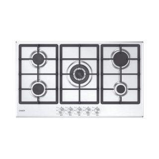 Candy Moderna Chg93wx/1 Acciaio Inox da Incasso 86 Cm Gas 5 Fornello(i)