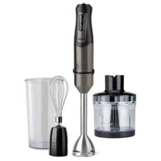 Black & Decker Bxhba1200e Frullatore Ad Immersione 1200 W Nero, Trasparente