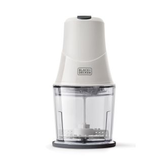 Black & Decker Bxch260e Tritaverdure Elettrico 0,5 L 260 W Trasparente, Bianco