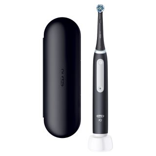Oral-b Spazzolino Elettrico Ricaricabile Io 3 Nero, 1 Testina di Ricambio, 1 Custodia da Viaggio. 1 Spazzolino