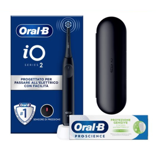 Oral-b Io2 Adulto Spazzolino a Vibrazione Nero