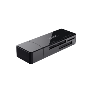 Trust Nanga Lettore di Schede Usb 3.2 Gen 1 (3.1 Gen 1) Type-a Nero
