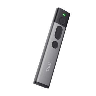 Trust Kazun Puntatore Wireless Rf Alluminio, Nero