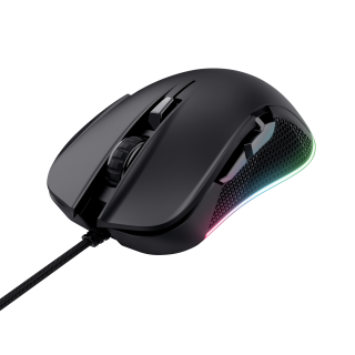 Trust Gxt 922 Ybar Mouse Gaming Mano Destra Usb Tipo a Ottico 7200 Dpi