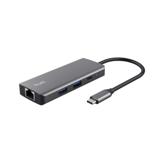 Trust Dalyx Usb Tipo-c 1000 Mbit/s Argento