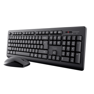 Trust Primo Tastiera Mouse Incluso Ufficio Rf Wireless Qwerty Italiano Nero