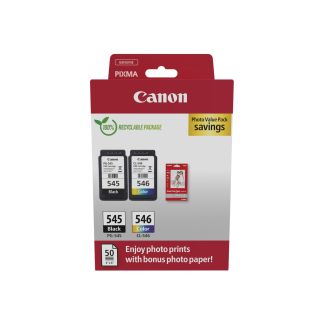 Canon 8287b008 Cartuccia D'inchiostro 2 Pz Originale Nero, Ciano, Magenta, Giallo