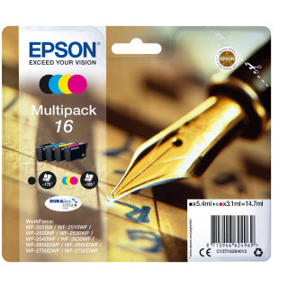 Epson Pen And Crossword Multipack Penna e Cruciverba 4 Colori Inchiostri Durabrite Ultra 16