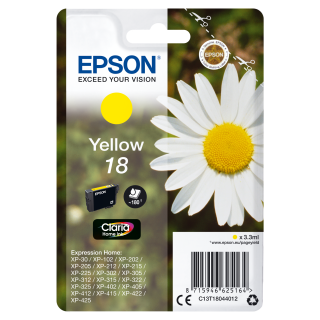 Epson Daisy Cartuccia Margherita Giallo Inchiostri Claria Home 18
