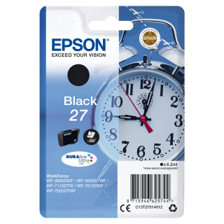 Epson Alarm Clock Cartuccia Sveglia Nero Inchiostri Durabrite Ultra 27