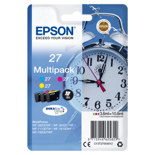 Epson Alarm Clock Multipack Sveglia 3 Colori Inchiostri Durabrite Ultra 27