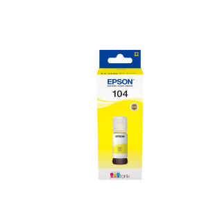 Epson 104 Ecotank Yellow Ink Bottle