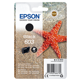 Epson Singlepack Black 603 Ink