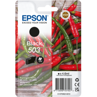 Epson 503 Cartuccia D'inchiostro 1 Pz Originale Resa Standard Nero