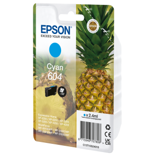 Epson 604 Cartuccia D'inchiostro 1 Pz Originale Resa Standard Ciano