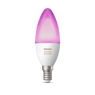 Philips Hue White And Color Ambiance Lampadina Singola E14, Luce Bianca e Colorata