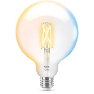 Wiz Lampadina Smart Filament Dimmerabile Luce Bianca da Calda a Fredda Attacco E27 60w Globo