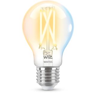 Wiz Lampadina Smart Filament Dimmerabile Luce Bianca da Calda a Fredda Attacco E27 60w Goccia