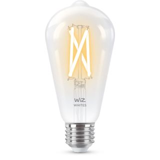 Wiz Lampadina Smart Filament Dimmerabile Luce Bianca da Calda a Fredda Attacco E27 60w Edison