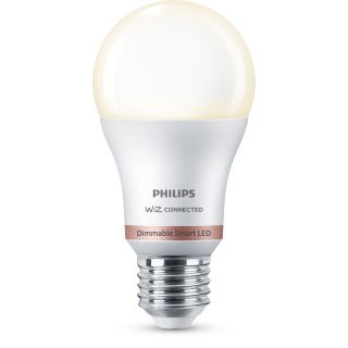 Philips Led Lampadina Smart Dimmerabile Luce Bianca Calda Attacco E27 60w Goccia