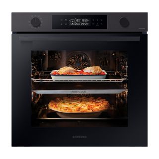 Samsung Nv7b4440vbb Forno Ad Incasso Dual Cook Serie 4 76 L A+ Black Inox