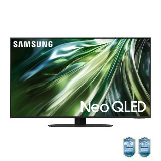 Samsung Tv Neo Qled 4k 50" Qe50qn90datxzt Smart Tv Wi-fi Titan Black 2024, Processore Nq4 Ai Gen2, Tecnologia Quantum Matrix, Neo Slim Design, Ots Lite