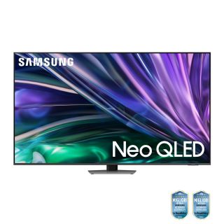 Samsung Tv Neo Qled 4k 65” Qe65qn85dbtxzt Smart Tv Wi-fi Carbon Silver 2024, Processore Nq4 Ai Gen2, Tecnologia Quantum Matrix, Simple Chamfer Design, Dolby Atmos