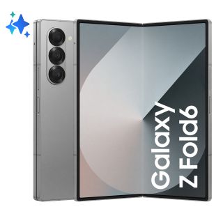 Samsung Galaxy Z Fold6 Smartphone Ai, 1tb, Ram 12gb, Display 6,3"/7,6" Dynamic Amoled 2x, Silver Shadow