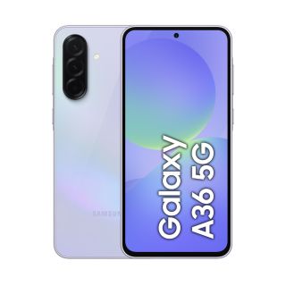 Samsung Galaxy A36 5g, Smartphone con Funzioni Intelligenti, Display Super Amoled 6.7”, 6gb Ram, 128gb, Camera 50mp, Batteria 5.000 Mah, Ip67, Awesome Lavender