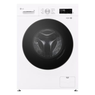 Lg F4nx1009nwb Lavatrice Smart 9kg, Classe A, 1400 Giri, 6 Motion, Allergy Care, Bianca