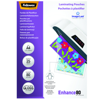 Fellowes 5396205 Pellicola per Plastificatrice 25 Pz