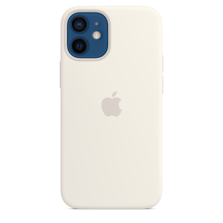 Apple Custodia Magsafe in Silicone per Iphone 12 Mini - Bianco