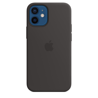 Apple Custodia Magsafe in Silicone per Iphone 12 Mini - Nero