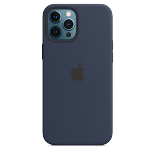 Apple Custodia Magsafe in Silicone per Iphone 12 Pro Max - Deep Navy