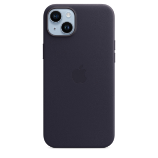Apple Custodia Iphone 14 Plus in Pelle - Mezzanotte