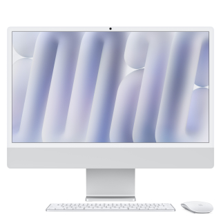 Apple Imac 24"retina Display 4,5k, Chip M4 con Cpu 10‑core, Gpu 10‑core, 16gb, 512gb Ssd, Argento