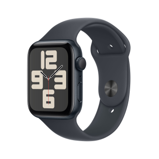 Apple Watch se Gps 44mm Cassa Alluminio Mezzanotte con Mezzanotte Sport Band - S/m