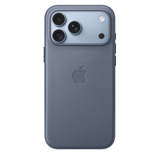 Apple Custodia Magsafe in Tessuto Techwoven per Iphone 18 Pro Max - Blu Chambray