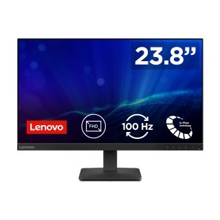 Lenovo L24-4e - Monitor 23.8" Ips Flat Fhd 1920x1080 0 100hz 4ms - 1xhdmi 1.4 + 1xvga - Stand Tilt Cavo Hdmi Incluso