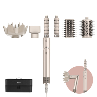 Shark Styler e Asciugacapelli Flexstyle Set 5-in-1 Champagne Hd446sleu