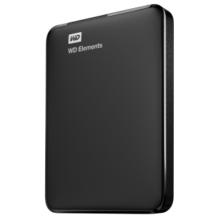 Western Digital Elements Portable Disco Rigido Esterno 1 Tb 2.5" Micro-usb B 3.2 Gen 1 (3.1 Gen 1) Nero