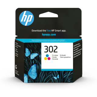 Hp Cartuccia Originale Inchiostro Tricromia 302