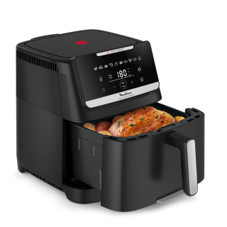Moulinex Easy Fry Silence 7l, Friggitrice Ad Aria, Silenziosa, Frontale Rimovibile