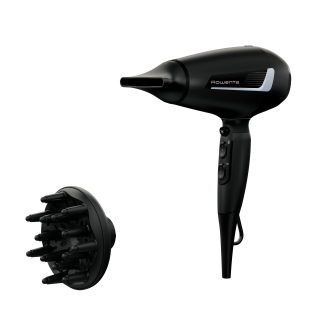Rowenta Pro Expert Cv8820 Asciuga Capelli 2100 W Nero, Metallico