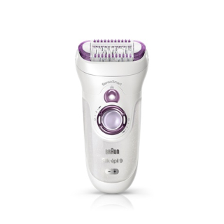 Braun Silk-épil 9 Sensosmart 9/700 40 Pinzette Viola, Bianco