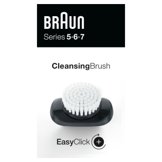 Braun Easyclick Accessorio Spazzola per La Pulizia per Rasoio Elettrico Series 5, 6 e 7 (nuova Generazione)