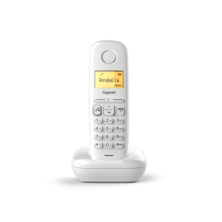 Gigaset A270 Telefono Dect Identificatore di Chiamata Bianco