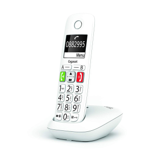 Gigaset E290 Telefono Analogico/dect Identificatore di Chiamata Bianco