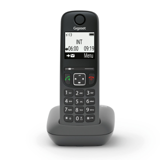 Gigaset As490 Telefono Telefono Analogico/dect Identificatore di Chiamata Nero
